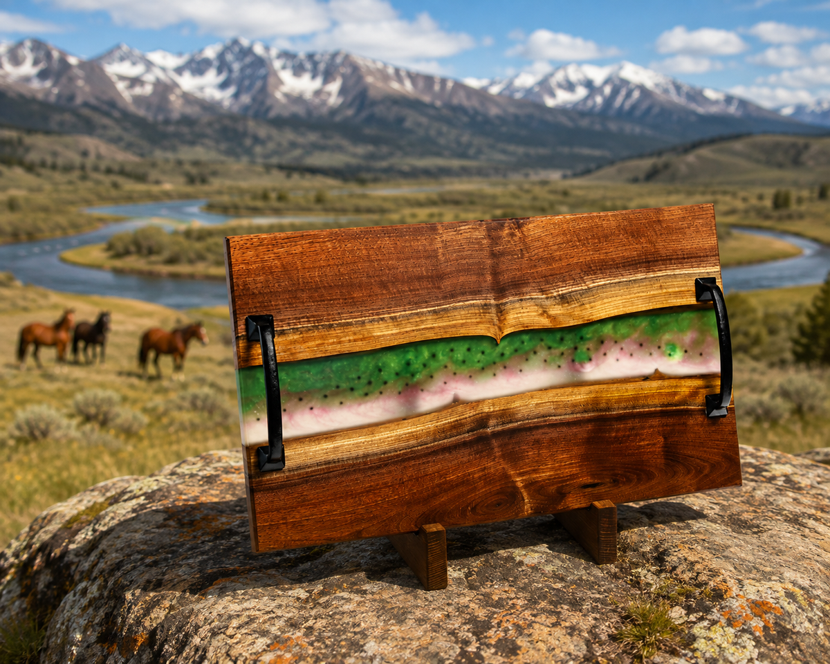 Rainbow Trout Serving Board
