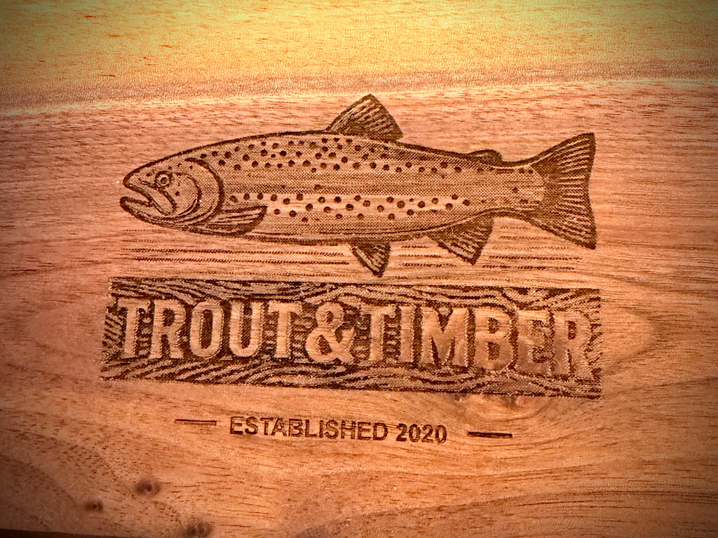 Brown Trout Serving Board