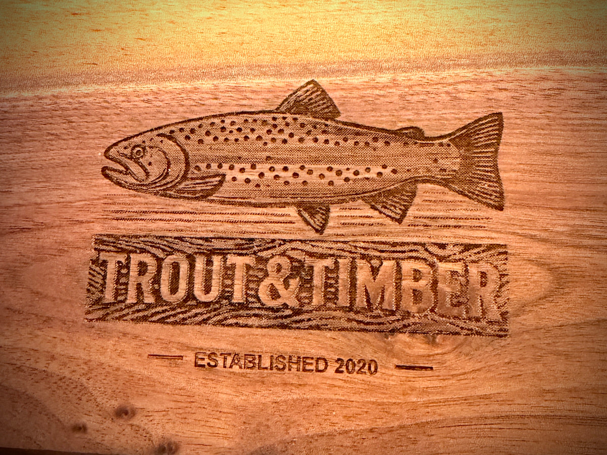 Brown Trout Serving Board