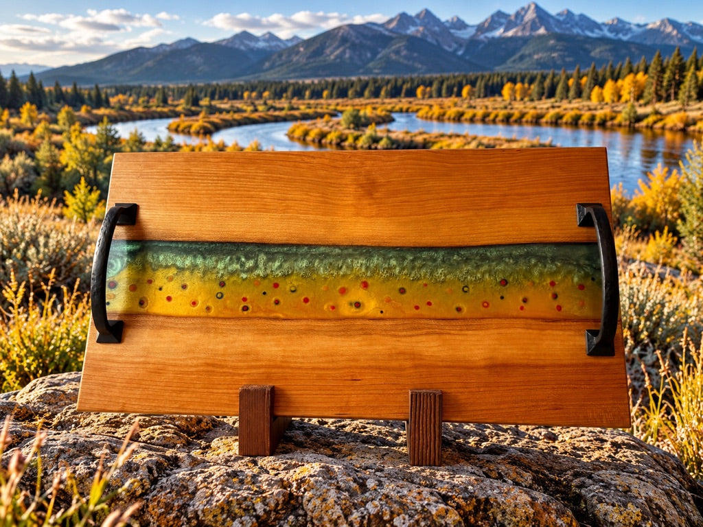 Brook Trout Serving Board