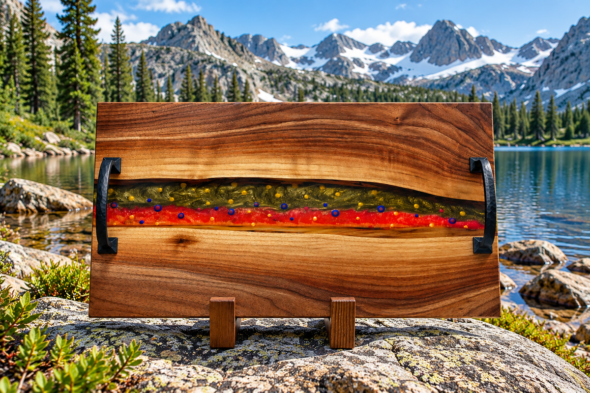 Brook Trout Charcuterie Board