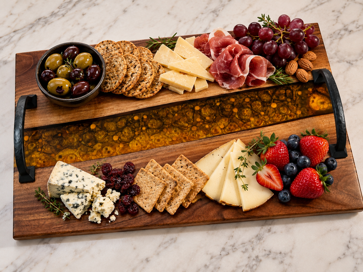 Brown Trout Charcuterie Board