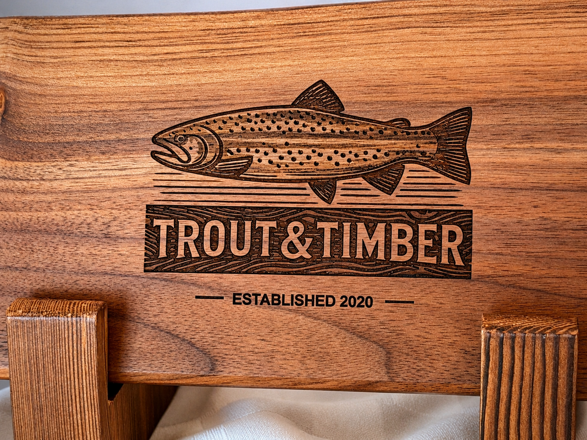 Rainbow Trout Charcuterie Board