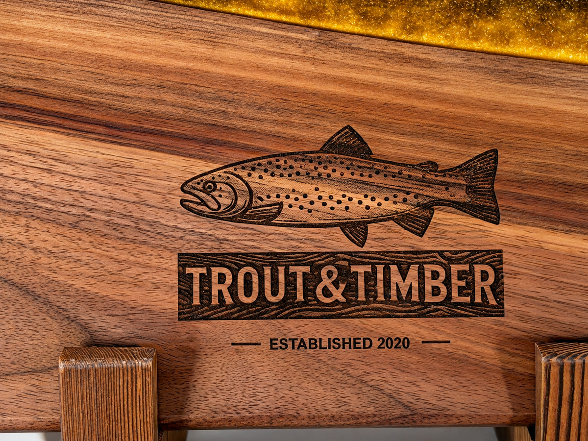 Brown Trout Charcuterie Board