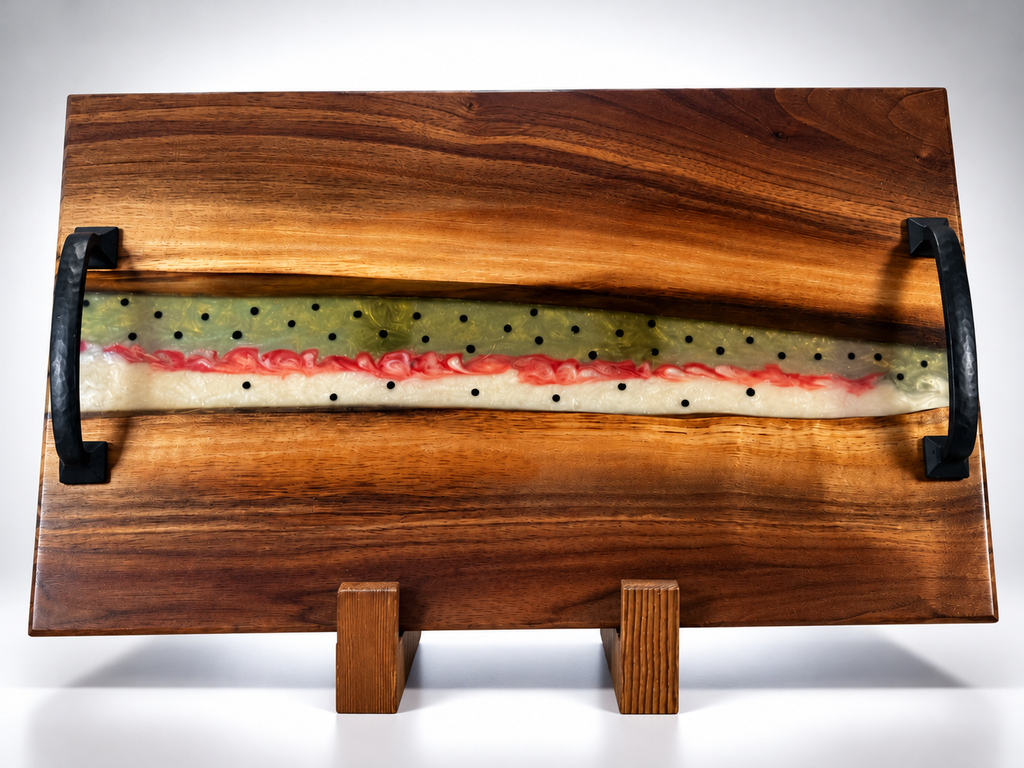 Rainbow Trout Charcuterie Board